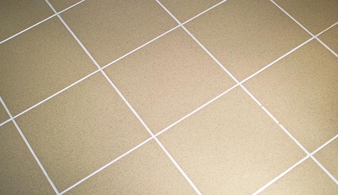 Clean grout