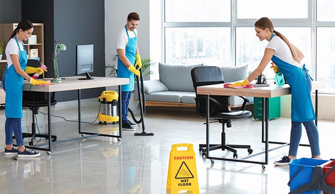 Commercial janitorial service