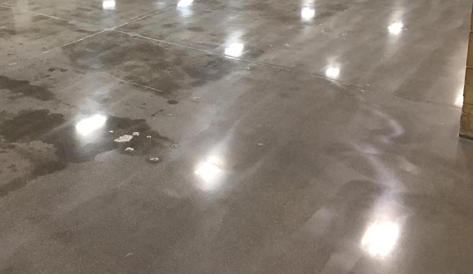 Concrete floor