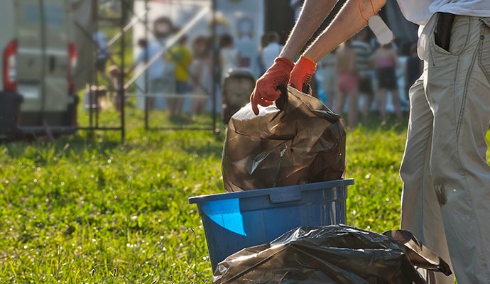 Event cleaning service