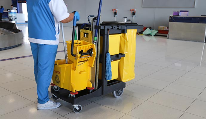 Valor Janitorial professional team