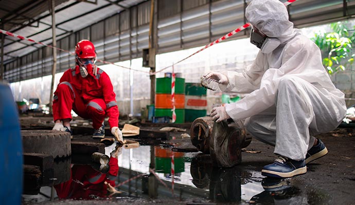 Hazardous waste cleanup