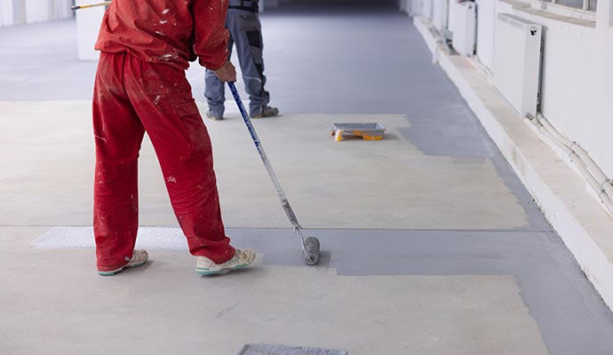Concrete floor sealing service Concrete floor sealing service