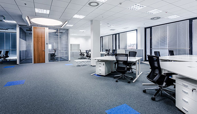 Clean and professional commercial office space