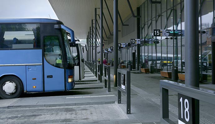 Bus station