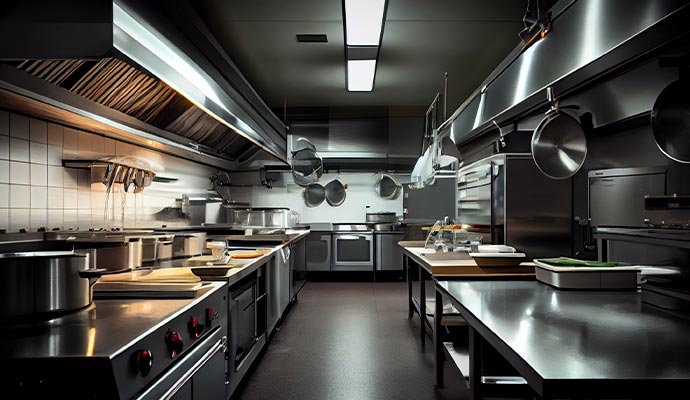 Clean kitchen appliances