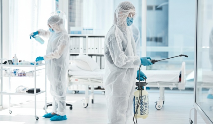 ER room disinfecting service