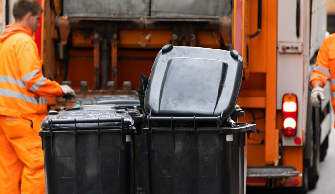 Trash pickup service