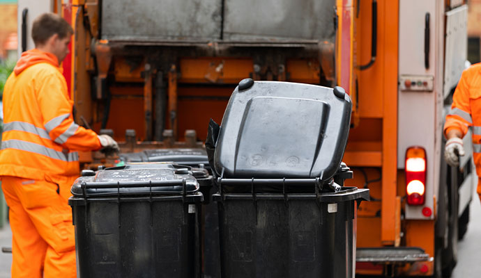 Trash pickup service