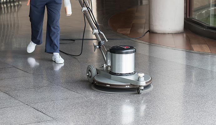 Professional floor cleaning service
