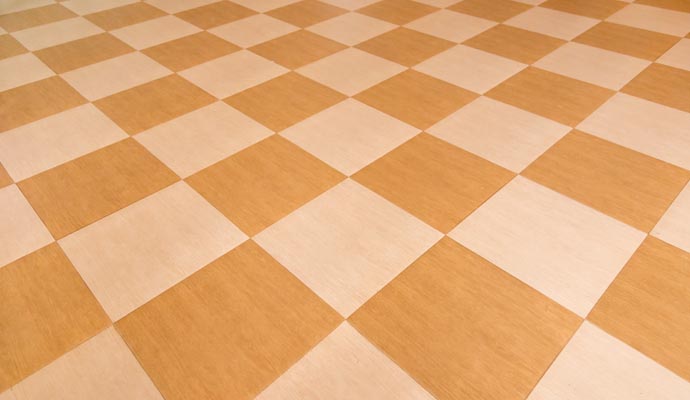 VCT floor